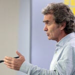 El director del Centro de Coordinación de Emergencias del Ministerio de Sanidad, Fernando Simón