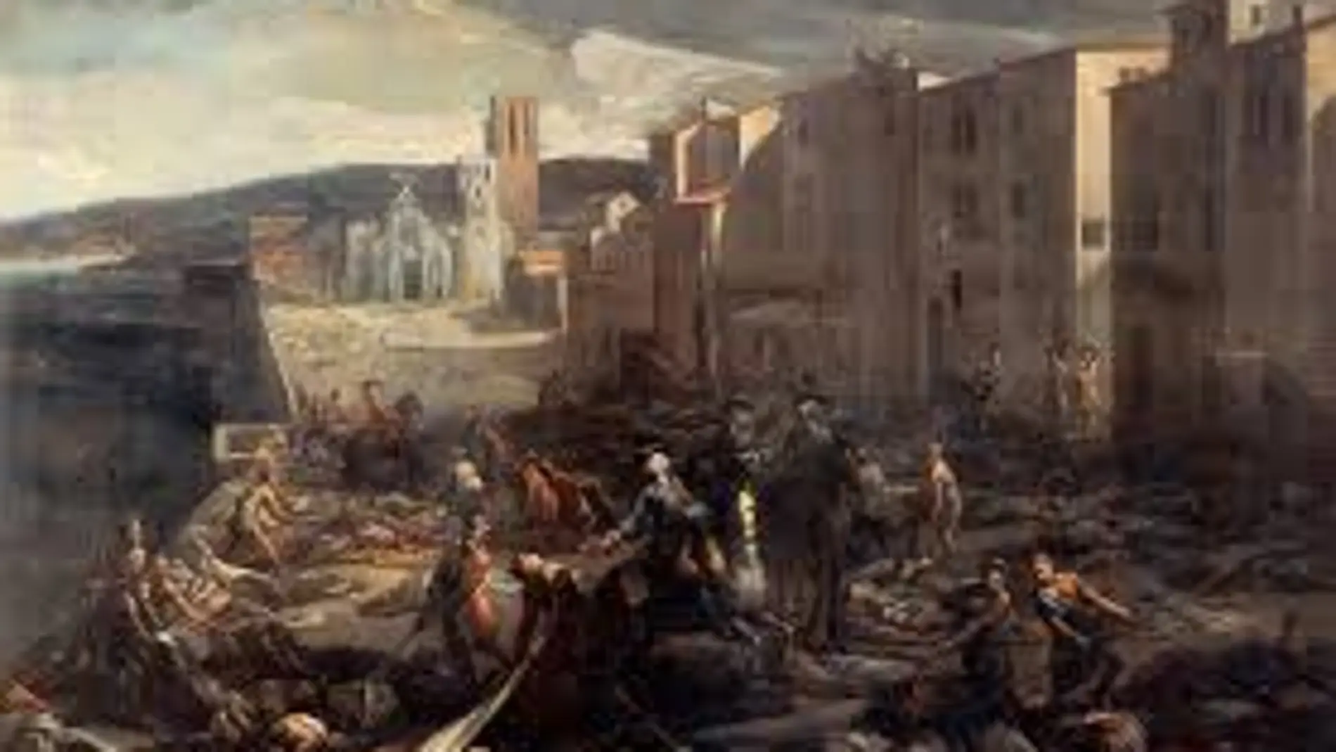 La imagen de una Marsella arrasada por la peste por no respetar las medidas de su"nueva normalidad"