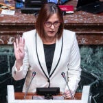 La vicepresidenta del Gobierno regional de coalición, Isabel Franco