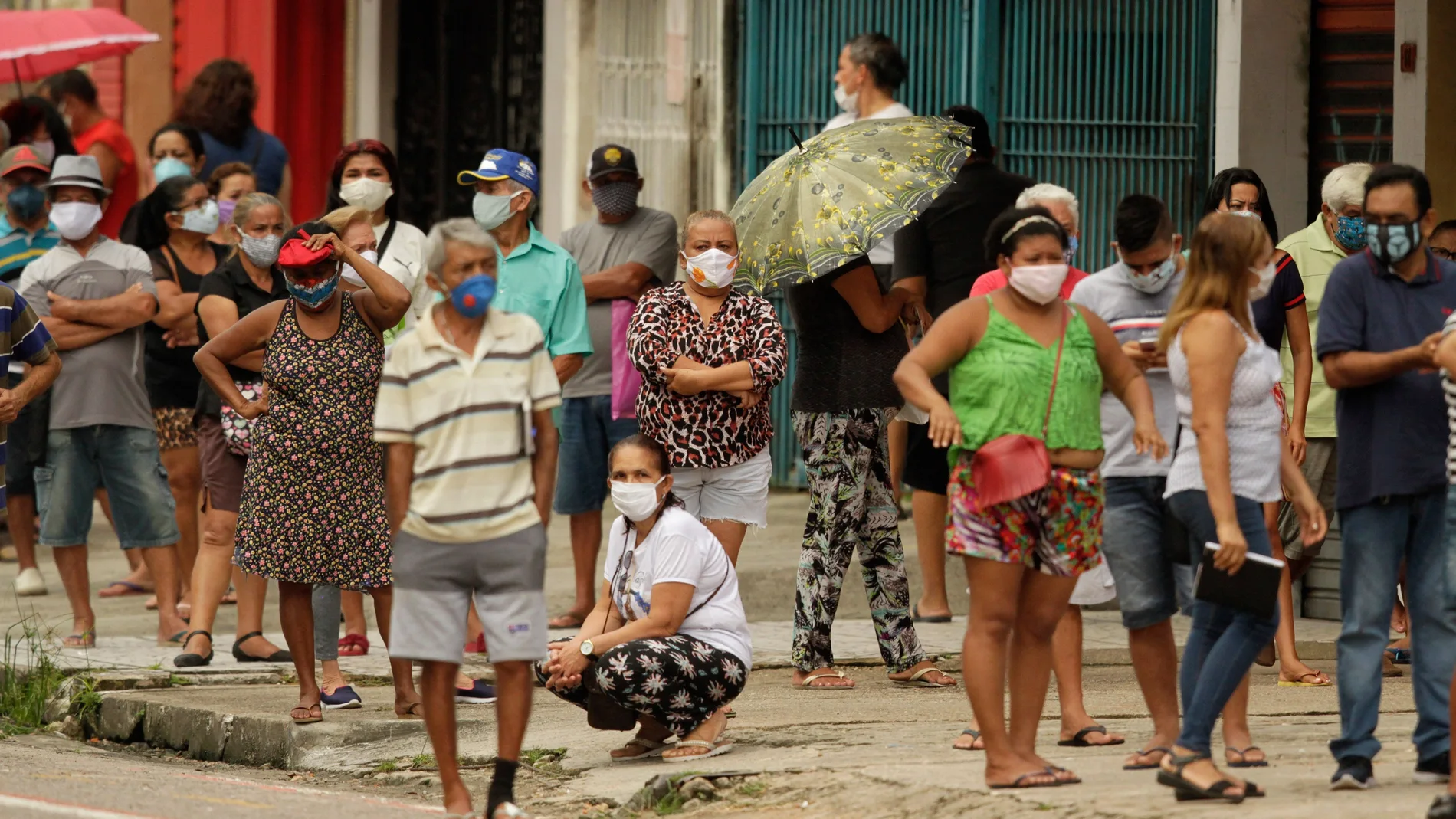 Brasileños desafían el confinamiento total en el estado amazónico de Pará