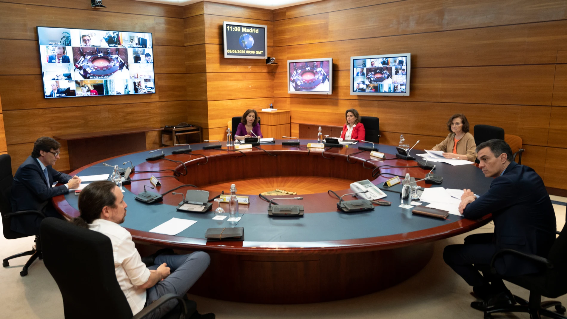 Reunión del Consejo de ministros extraordinario