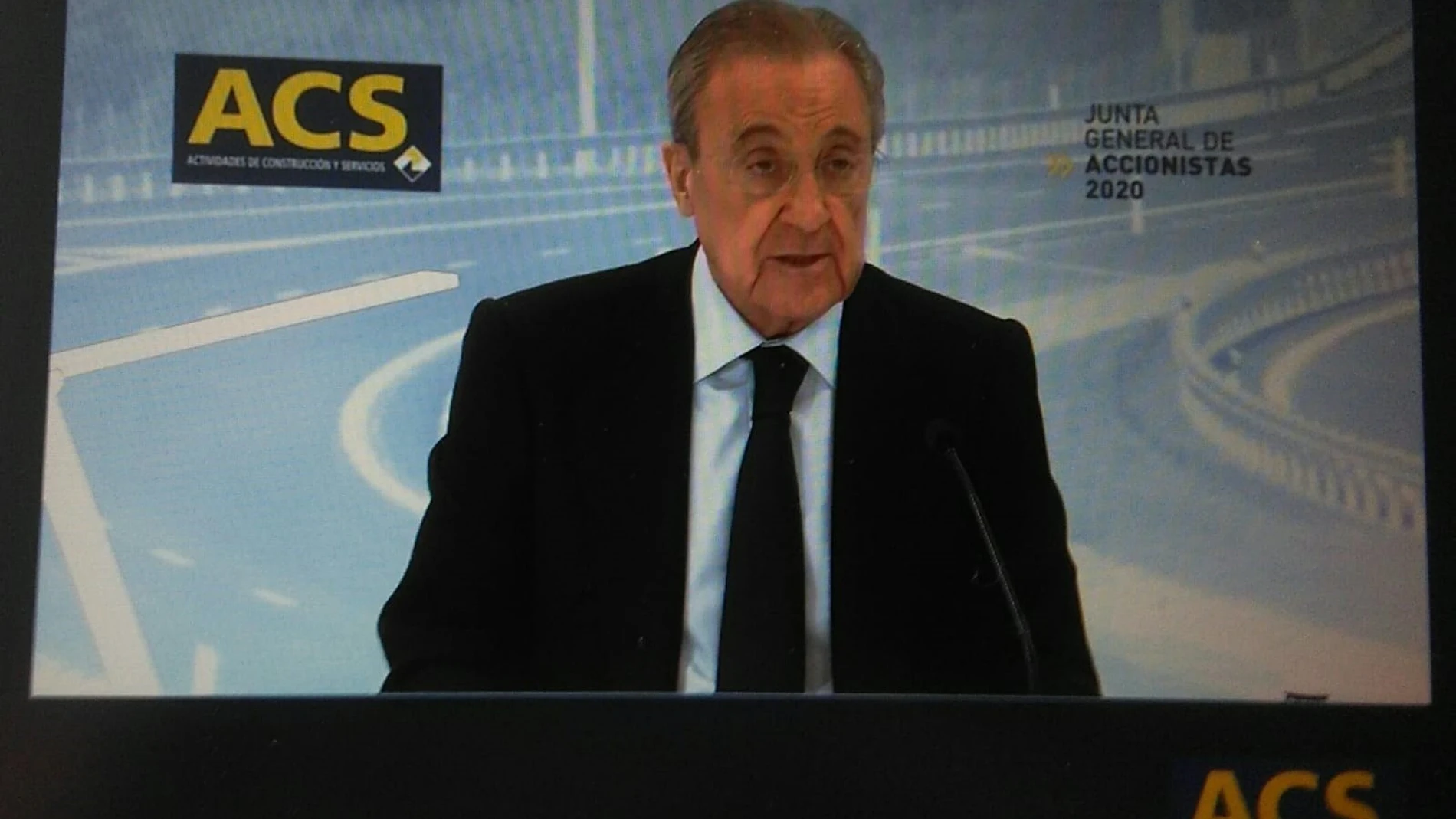Economía/Macro.- Florentino Pérez pide que empresas, instituciones y sociedad trabajen juntos para superar la crisis