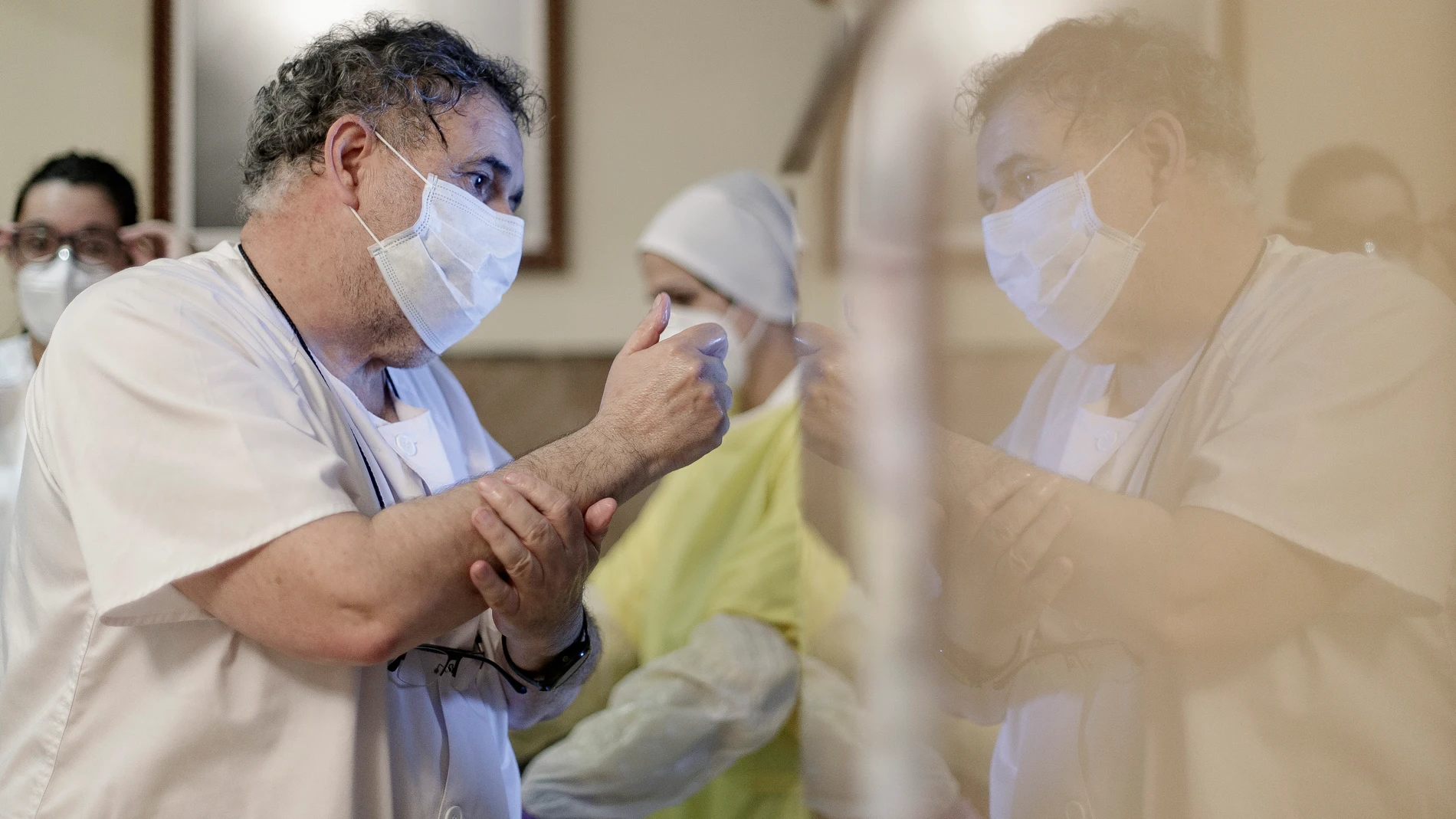 Un día de trabajo de un médico rural durante el coronavirus