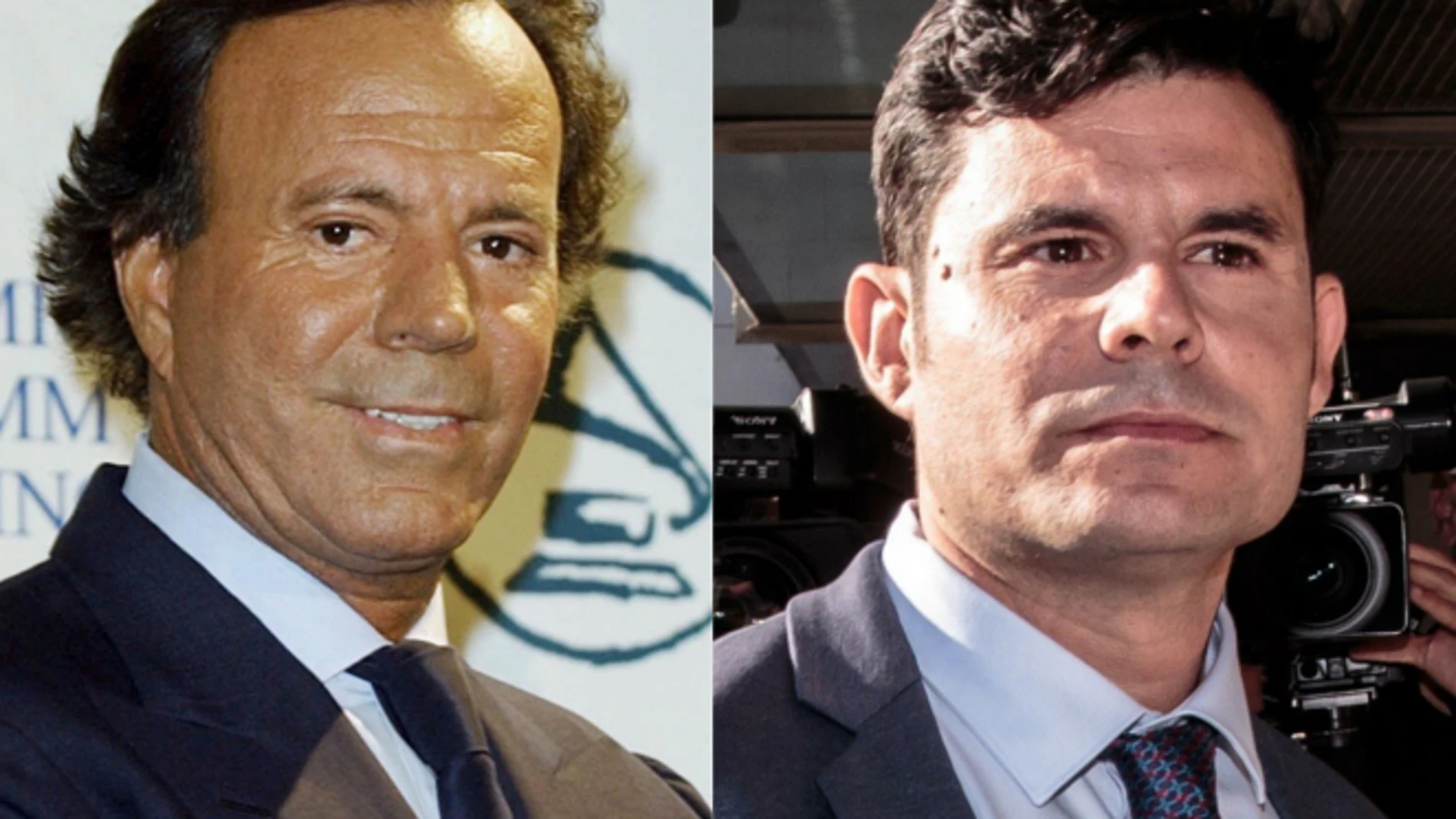 Julio Iglesias y Javier Sánchez-Santos.