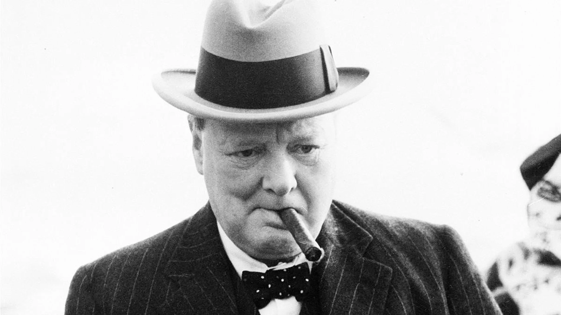El político británico Winston Churchill