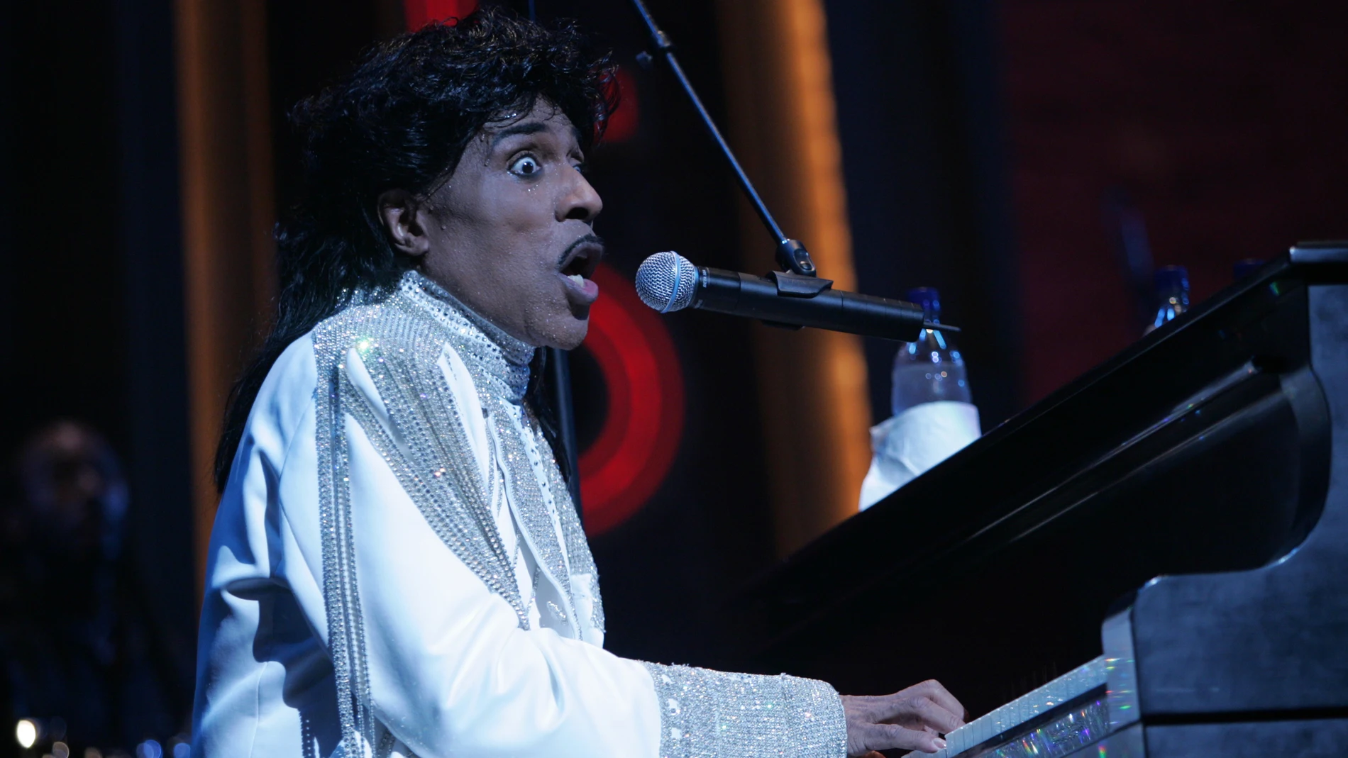 Little Richard performs at the Apollo Theater