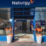 Exterior de una tienda de Naturgy en Castilla y León