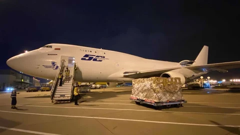 Llegan otros dos aviones con 31 toneladas de material sanitarioGVA11/05/2020