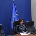 Robles, en la reunión telemática de ministros de Defensa de la UE