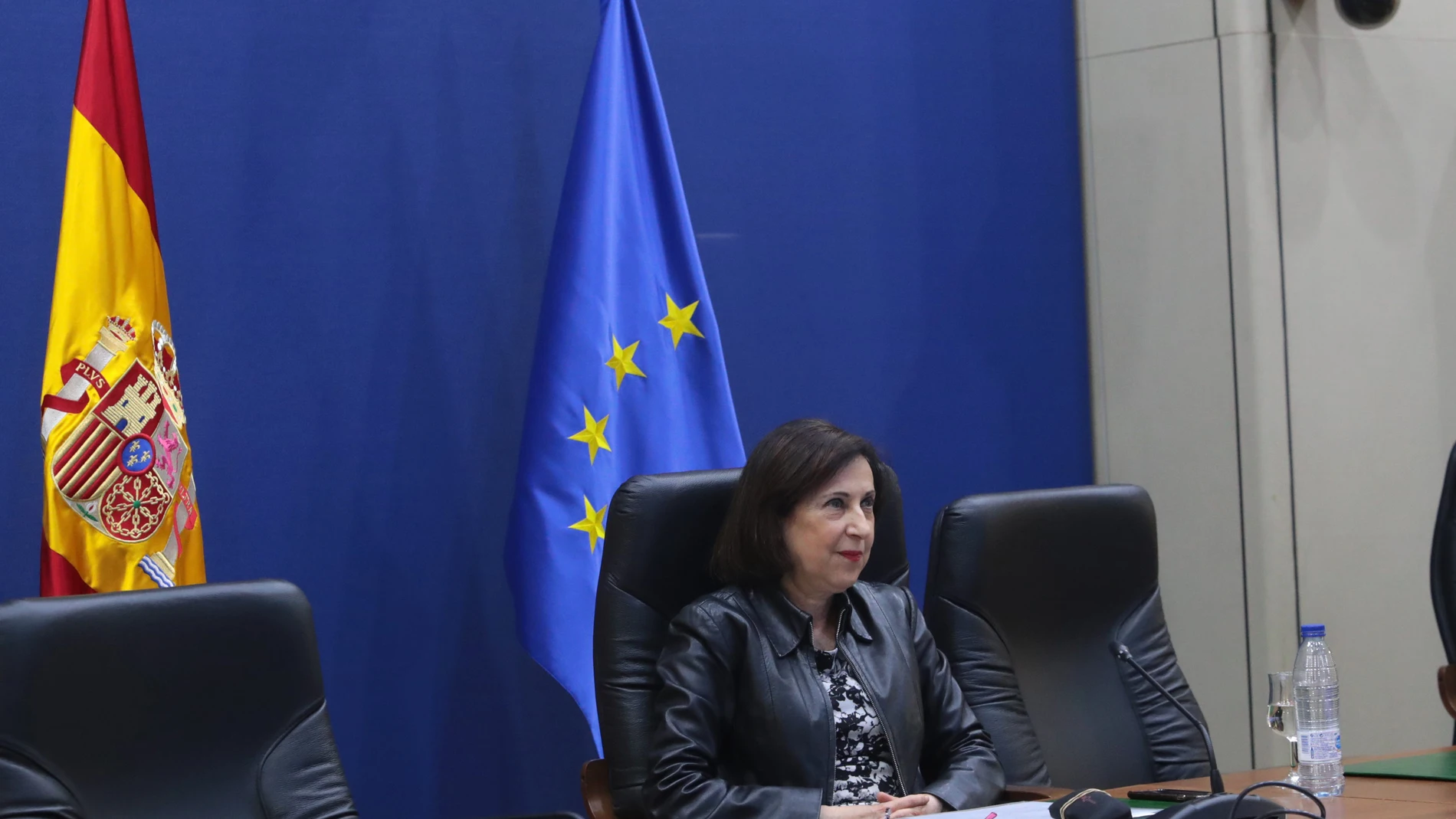 Robles, en la reunión telemática de ministros de Defensa de la UE