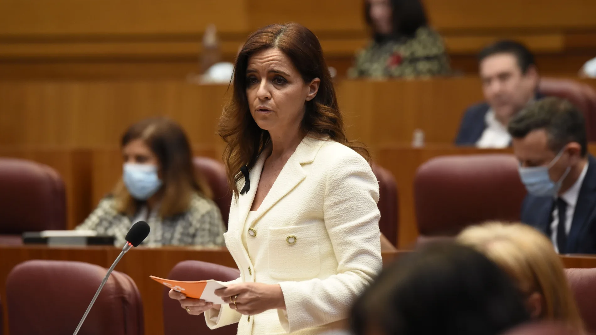 La hasta ahora portavoz de Ciudadanos en las Cortes de Castilla y León, Ana Carlota Amigo, y nueva consejera de Empleo e Industria