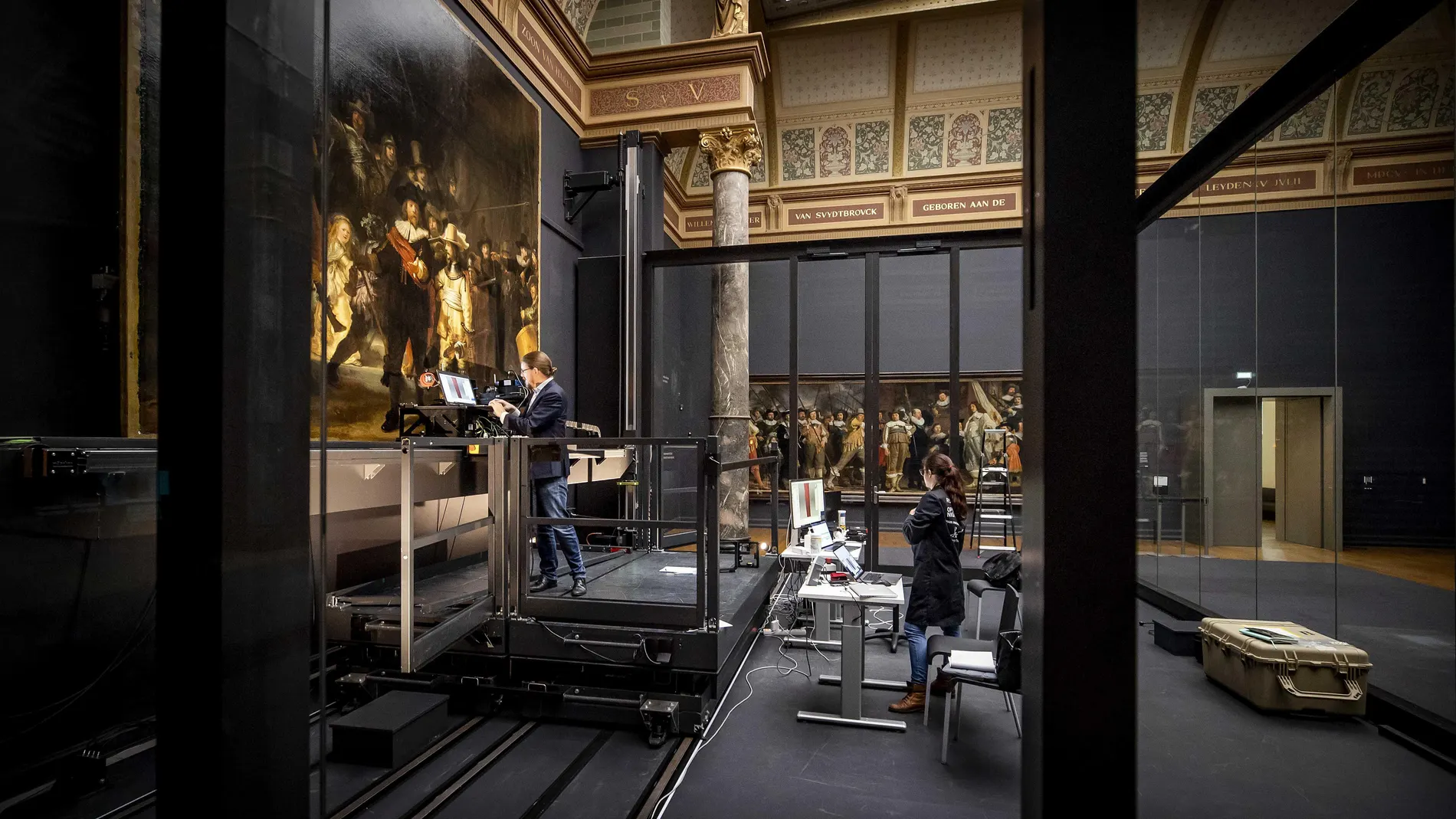 Rijksmuseum resumes research and restoration of The Night Watch