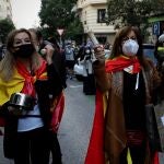 Cancelada contra el gobierno . Protesta . Coronavirus .