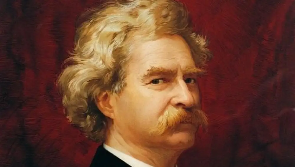 El escritor estadounidense Mark Twain