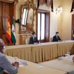 Juanma Moreno, Javier Aureliano García y Ramón Fernández-Pacheco, entre otros