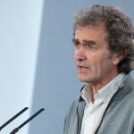 El director del Centro de Alertas y Emergencias Sanitarias del Ministerio de Sanidad, Fernando Simón
