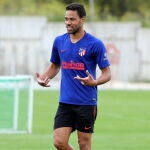 Lodi ya se entrenó con sus compañeros