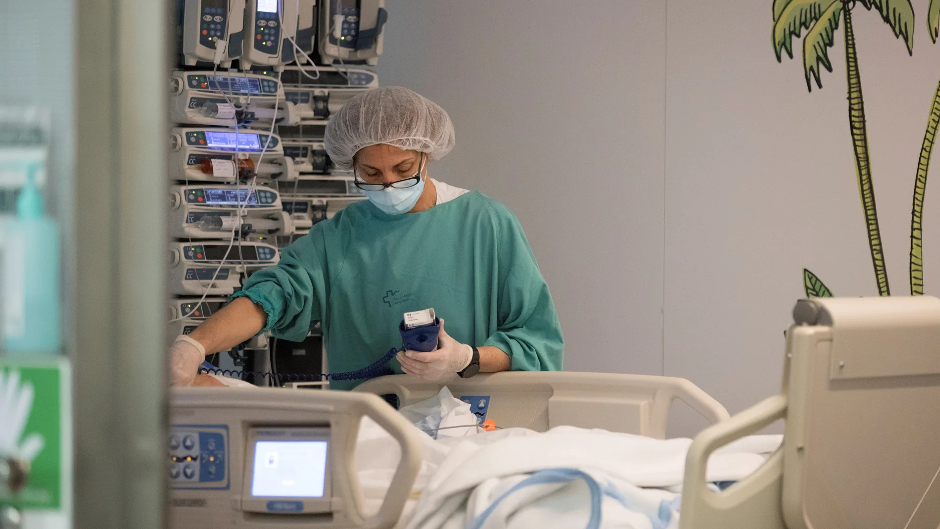 UCI pediátrica del Hospital Valle Hebrón
