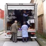 Venta ambulante en un pueblo de Castilla y León