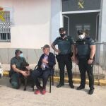 La Guardia Civil ha localizado al anciano desparecido después de pasar toda la noche perdido