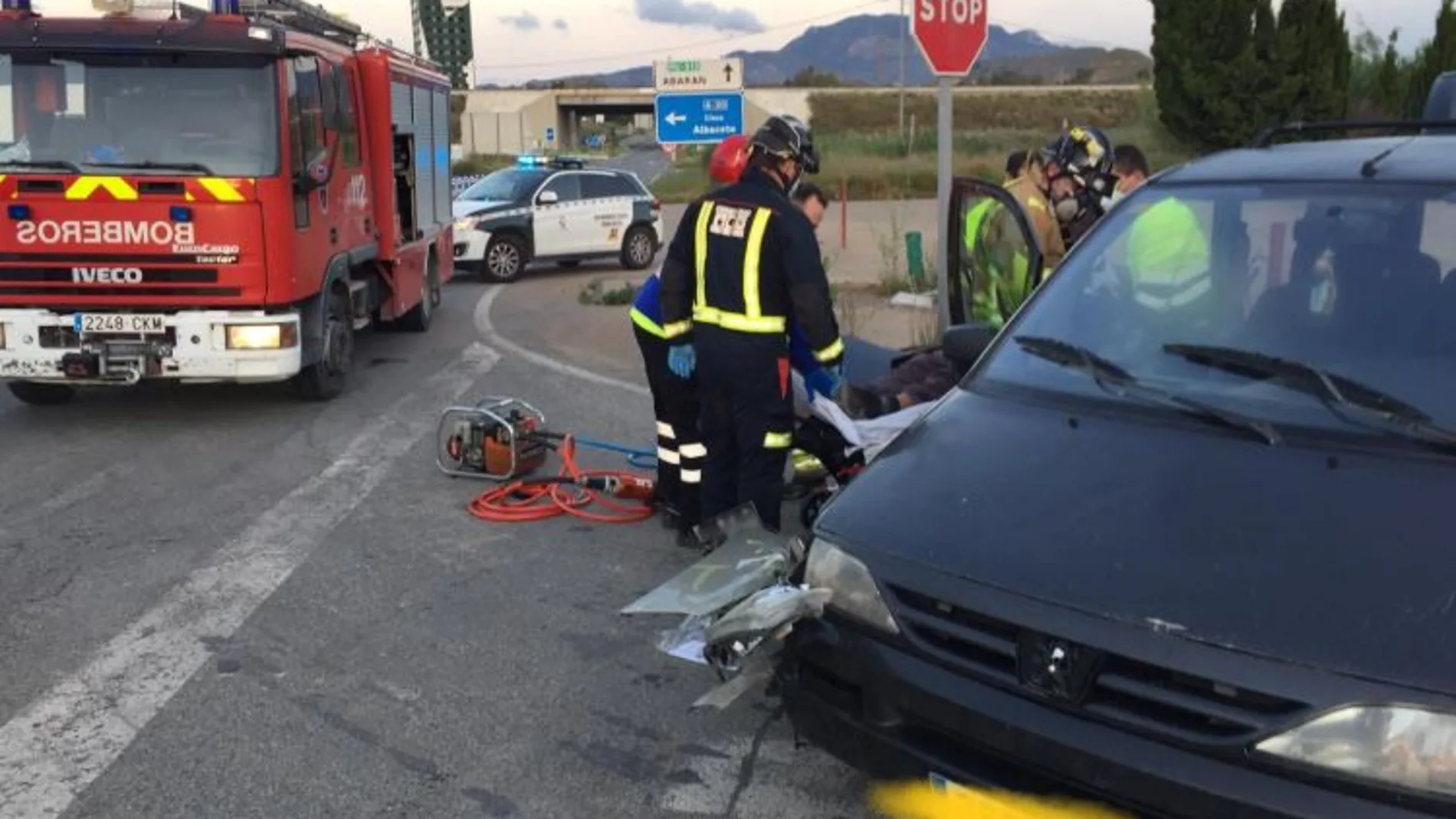 Imagen de archivo de un accidente de tráfico