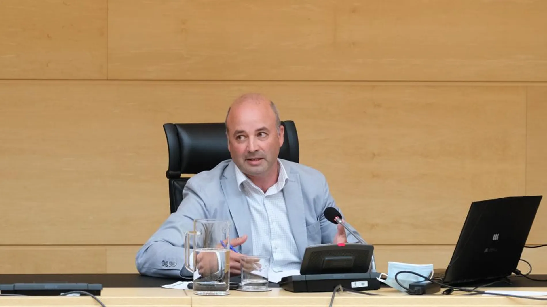 El procurador de Cs en las Cortes de Castilla y León, David Castaño
