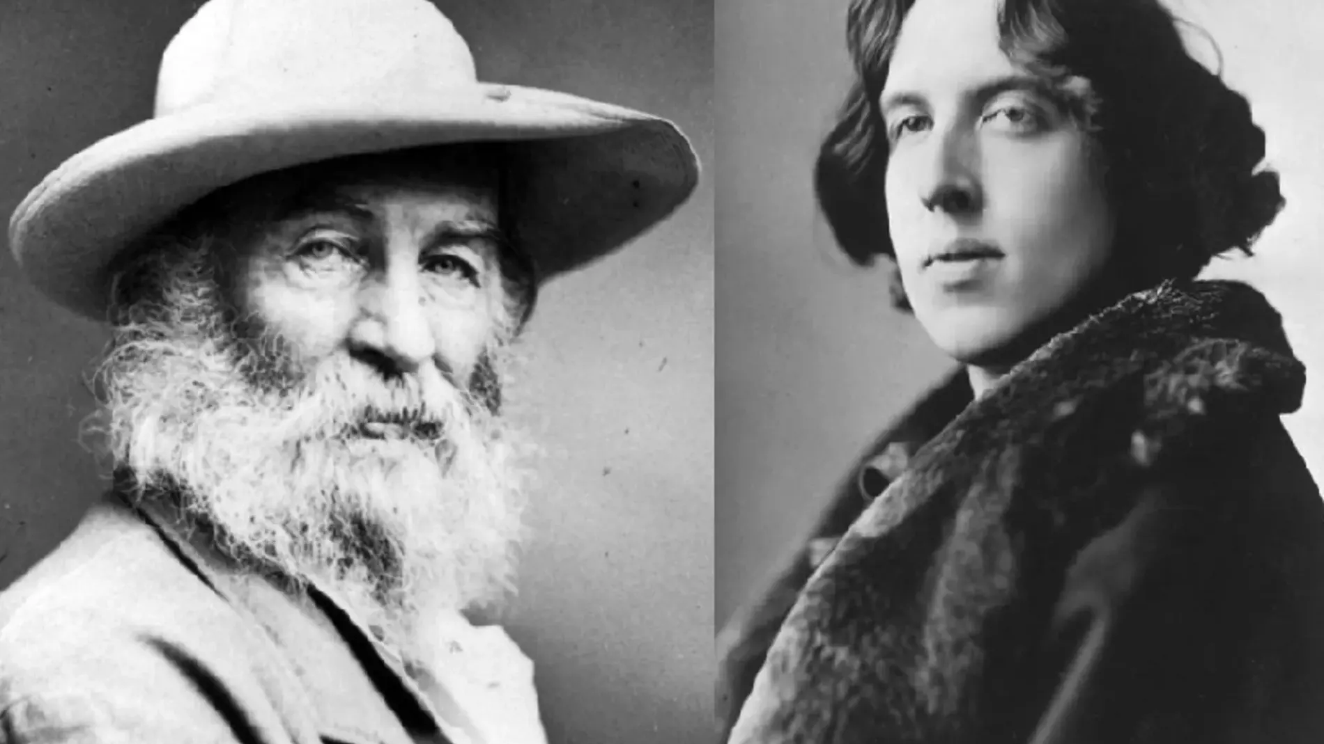 Walt Whitman y Oscar Wilde