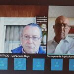 Los consejeros Jesús Julio Carnero y Juan Carlos Suárez-Quiñones presiden el Consejo Regional Agrario