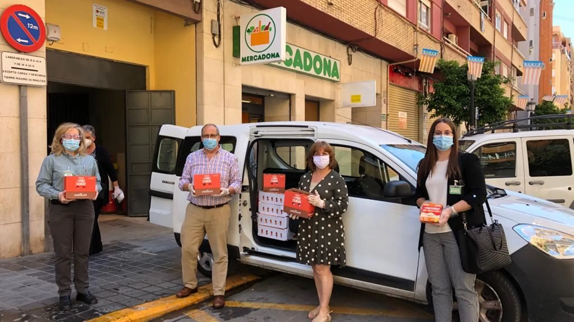 Mercadona refuerza las donaciones de alimentos durante la excepcional situación ocasionada por el Covid-19