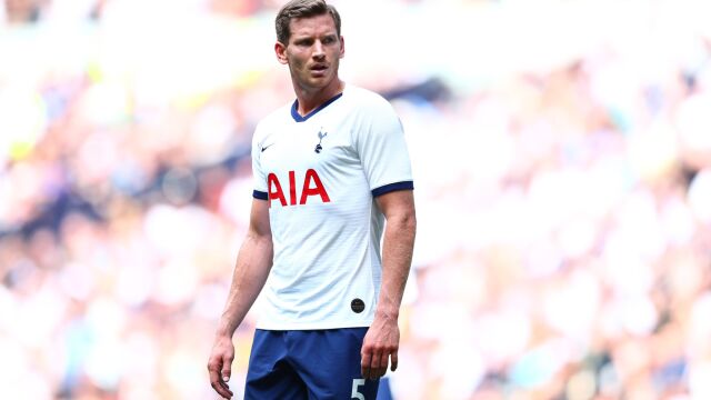 Jan Vertonghen con el Tottenham.