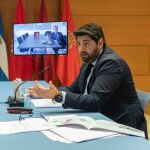 El presidente de la Región de Murcia, Fernando López Miras