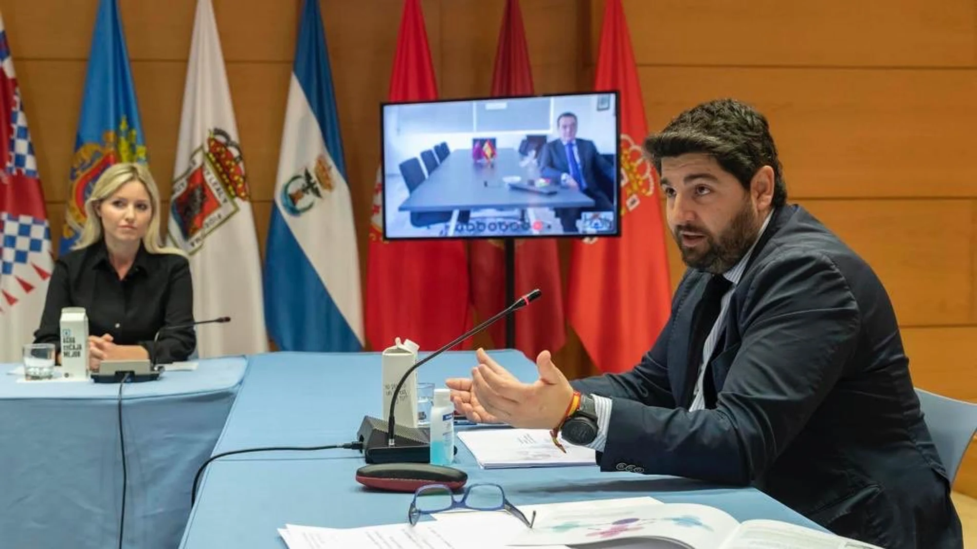 El presidente de la Región de Murcia, Fernando López Miras