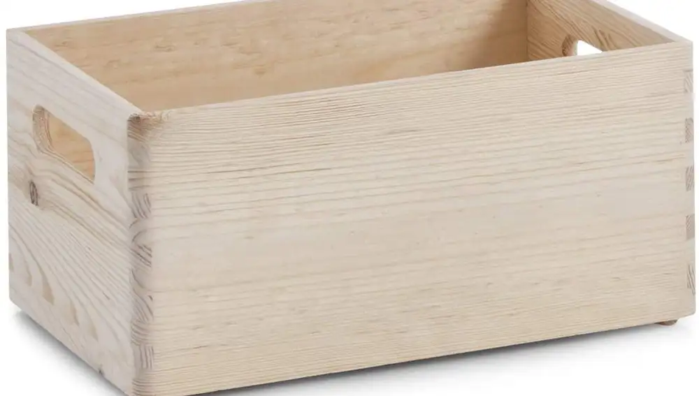 Caja de madera para casa