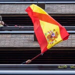 Cacerolada en Valladolid en contra del Gobierno