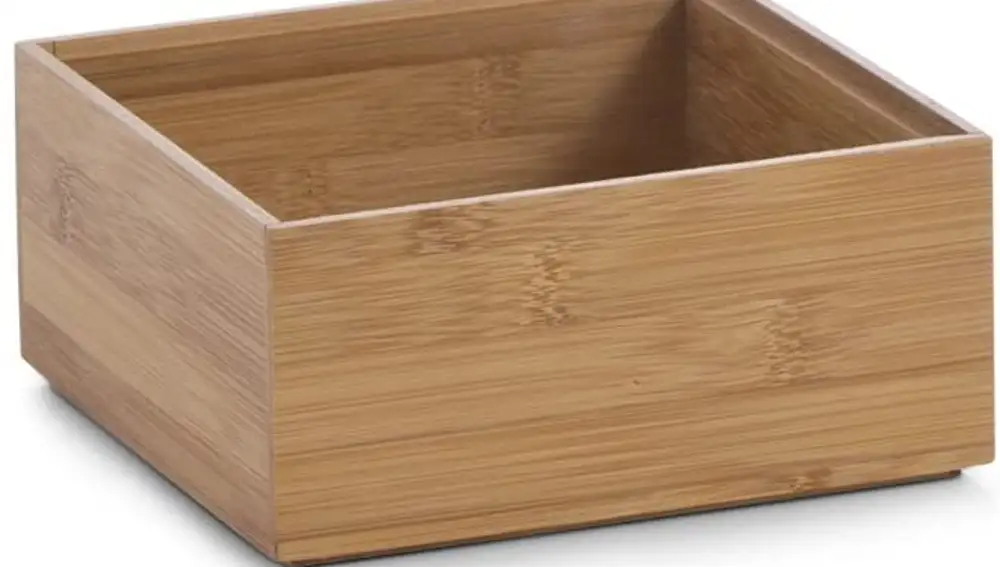 Cajón de madera para almacenar