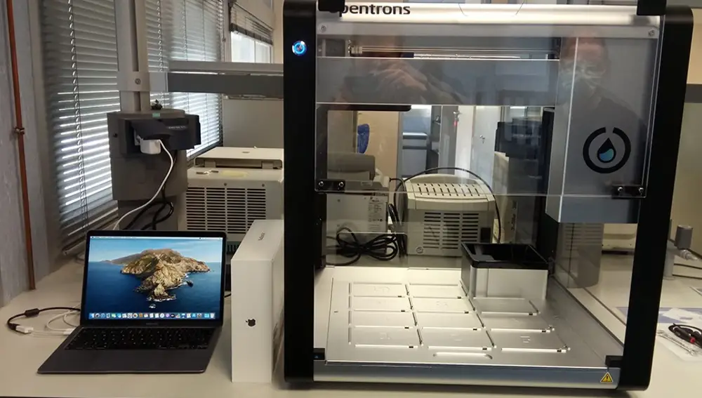 Equipos Opentrons Covid-19, que permitirán analizar 2.400 PCR al día