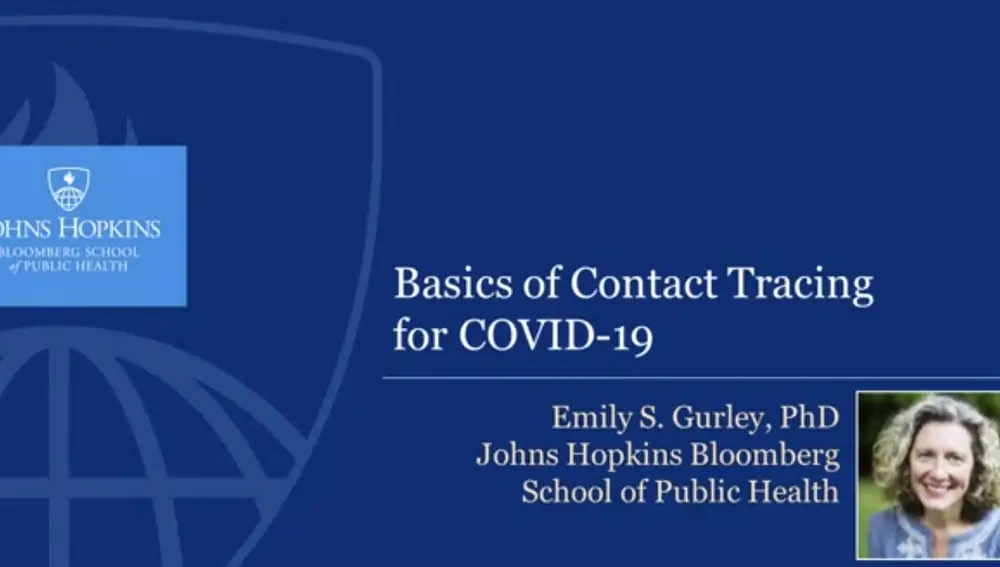 Imágenes del curso online para convertirte en rastreador de contactos