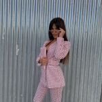 Violeta Magriñán tiene el traje de rosa más bonito.