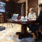 Reunión del presidente de la Generalitat Valenciana, Ximo Puig, con expertos para abordar el proceso de desescalada