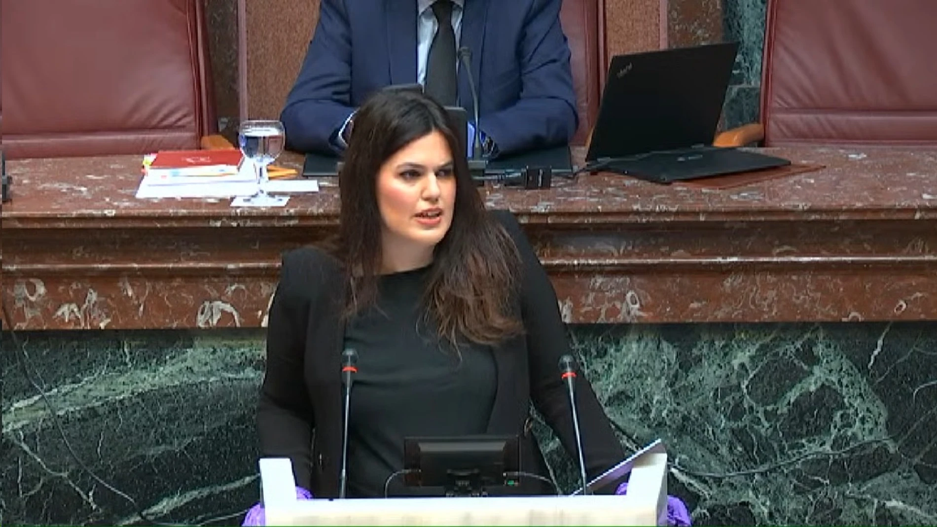 La diputada del PP, Miríam Guardiola
