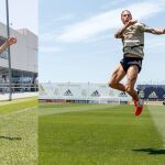 Modric y Ramos recrean al córner de Lisboa