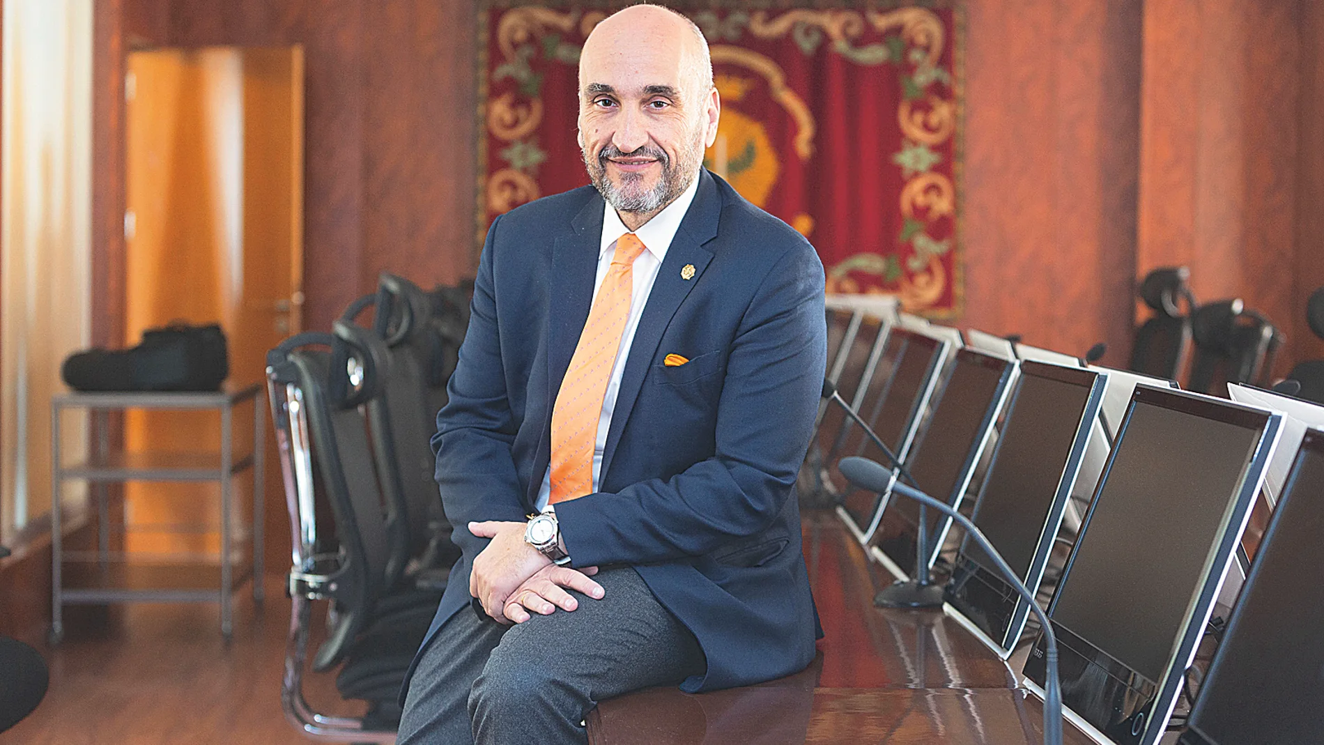 Fernando Santiago, presidente del Colegio de Gestores Administrativos de Madrid