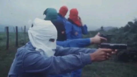 Imagen del documental propagandístico de Eta, que emitió la televisión francesa.