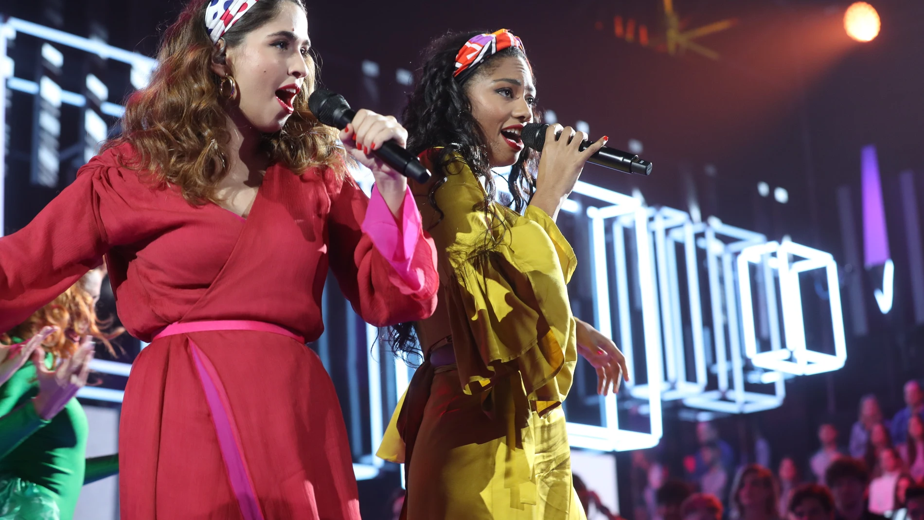 Anaju y Nia en la Gala 2 de "OT 2020"
