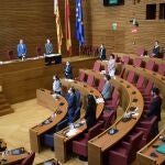 La asistencia presencial a los plenos es mínima para guardar las medidas de prevención y distanciamiento frente a la Covid