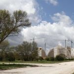 Cúpula de la Energía en la Ciudad del Medio Ambiente en Garray (Soria), cuyo derribo y demolición, en ejecución de sentencia, se encuentra pendiente de apelación ante el TSJCyL.