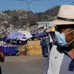 Vista de una calle de la ciudad chilena de Valparaíso durante la pandemia de coronavirusSANTIAGO MORALES / AGENCIA UNO24/05/2020