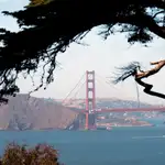 San Francisco (United States), 28/05/2020.- Una vista del puente Golden Gate desde el parque Lands End en San Francisco, California, 27 May 2020. EFE/EPA/JOHN G. MABANGLO