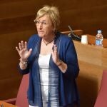 La consellera Ana Barceló en una intervención en Las Corts