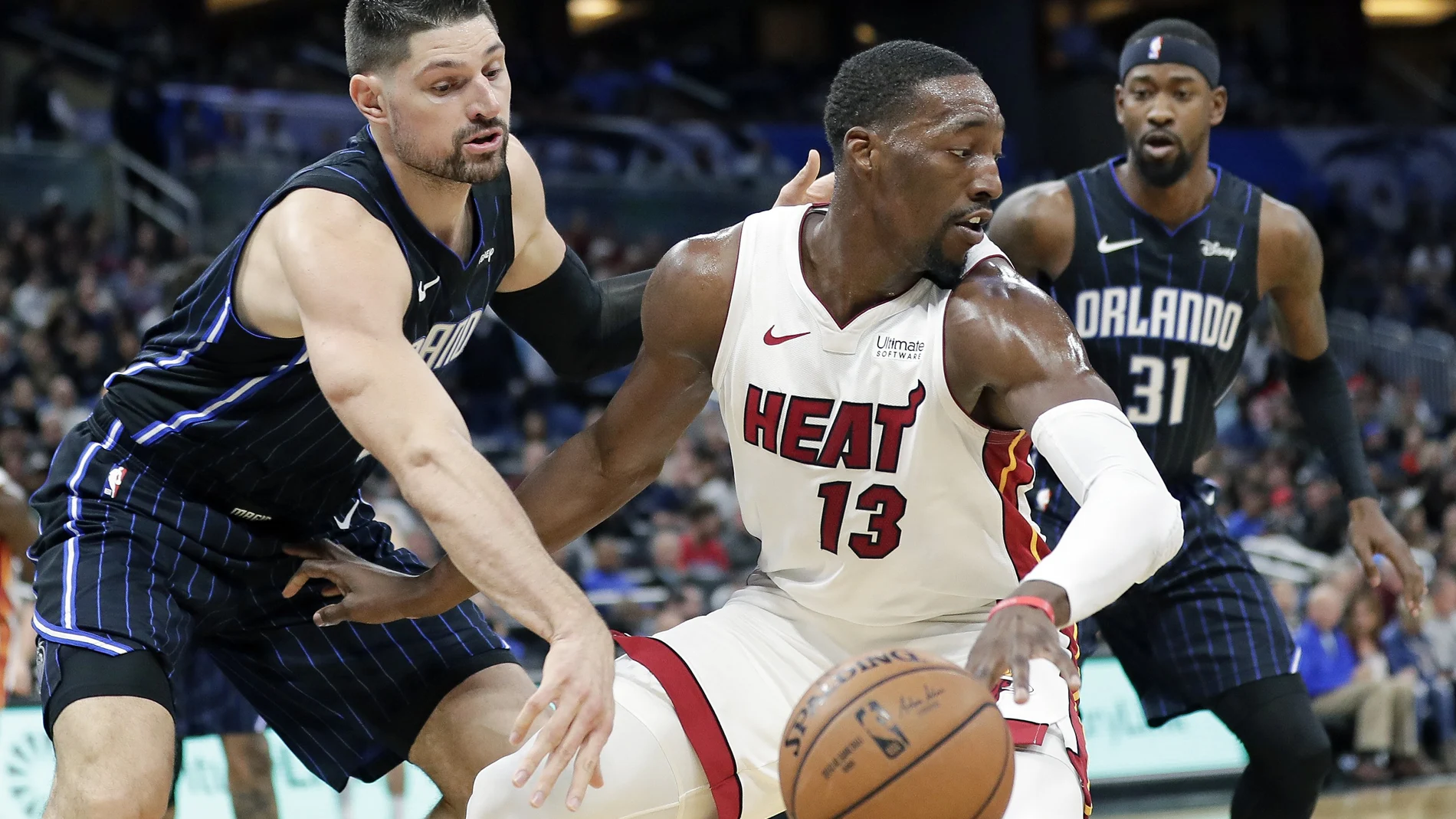 Nikola Vucevic, Bam Adebayo, Terrence Ross